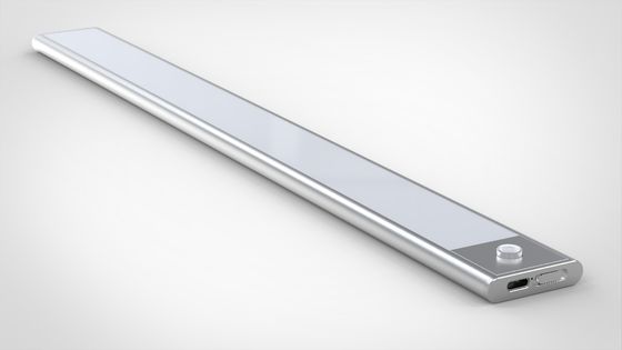 ストライプデザインキャビネット プラスチック素材のキャビネットのためのLEDライトアレッシブ設置方法