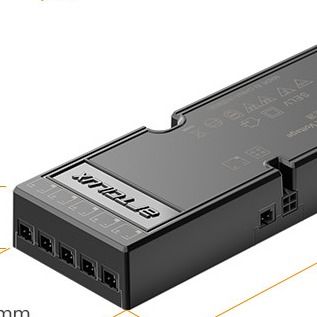 汎用性 80% 効率 ラックマウント 制限された環境のための電源 6.3 X 2.4 X 1.4 インチ